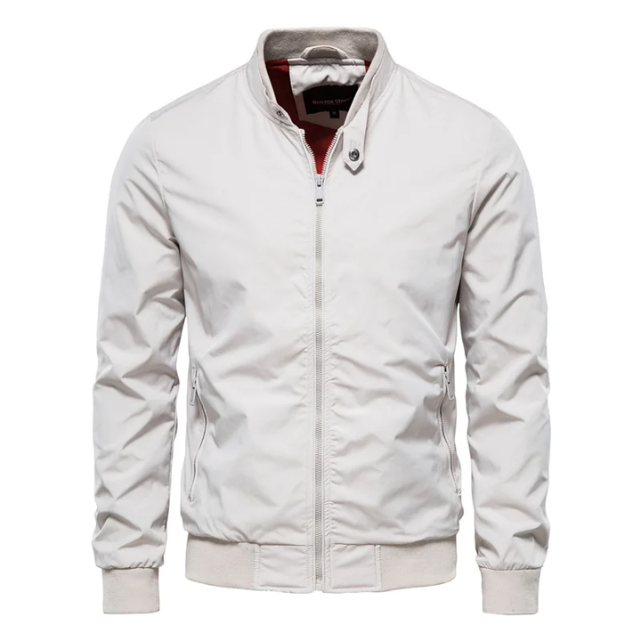 Sporty Summer Jacket for Men - Levi-White-M-State of Style