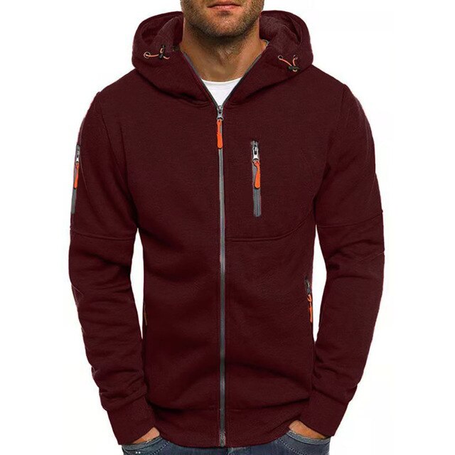 Sporty Tech Men’s Vest - Titan-Burgundy-S-State of Style