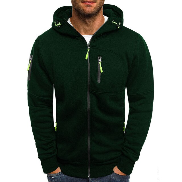 Sporty Tech Men's Vest - Titan-Dark Green-S-State of Style