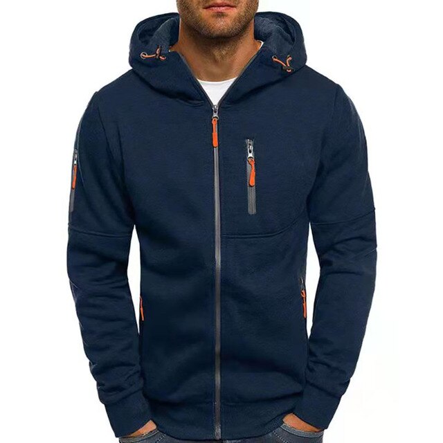 Sporty Tech Men’s Vest - Titan-Navy Blue-S-State of Style