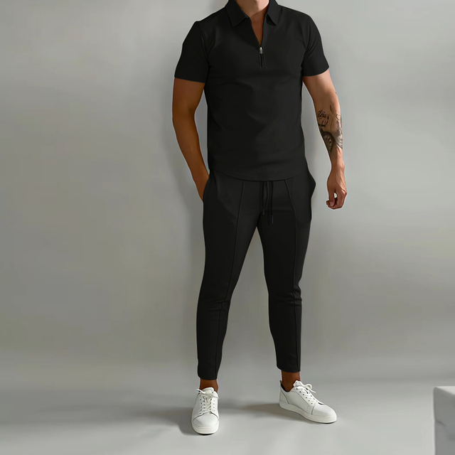 Sporty Training Set | Active-Elite-Black-S-State of Style