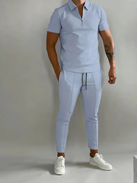 Sporty Training Set | Active-Elite-Light Blue-S-State of Style