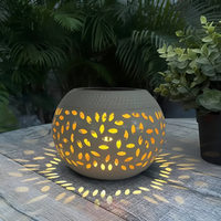 Spotted Solar Garden Lighting - LumoPattern-White-State of Style