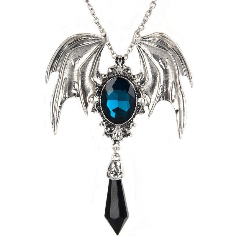 Stainless Steel CoolChain Necklace for Women-Blue-State of Style