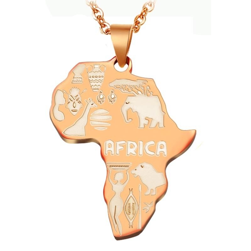 Stainless Steel CoolChain Necklace for Women-Rose Gold-State of Style