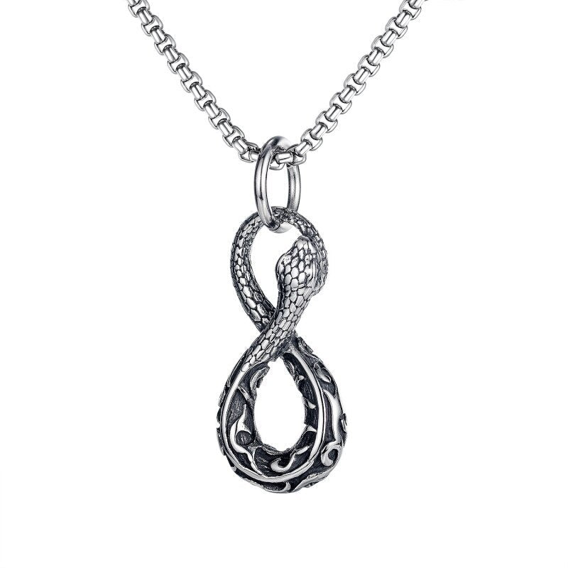 Stainless Steel CoolChain Necklace for Women-Silver 10-State of Style