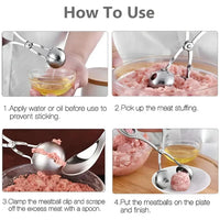 Stainless Steel MeatballMaster - RVS Meatball Shaper-State of Style