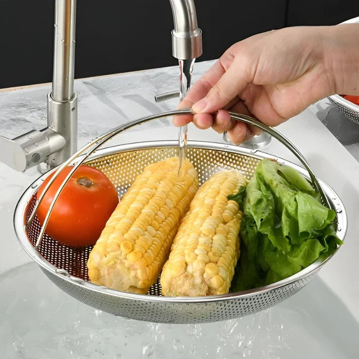 Stainless Steel Steamer Basket - SteamChef-Small-State of Style