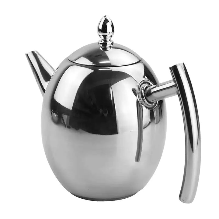 Stainless Steel Teapot with Strainer - TeaElegance-State of Style