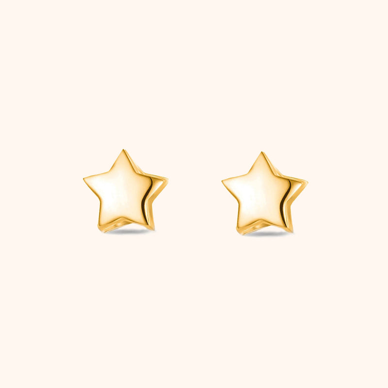 Star Earrings - Luna-Gold-State of Style