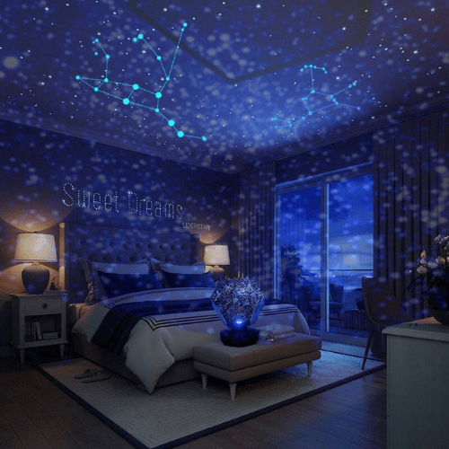 Starry Sky Projector Lamp with Magical Light Show - Lunexa-State of Style
