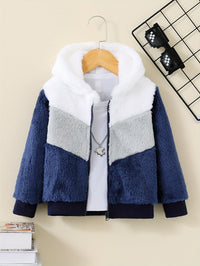 Stay Warm in Style – Zafie Fleece Zip Hoodie for Kids-White-3-4Y-State of Style