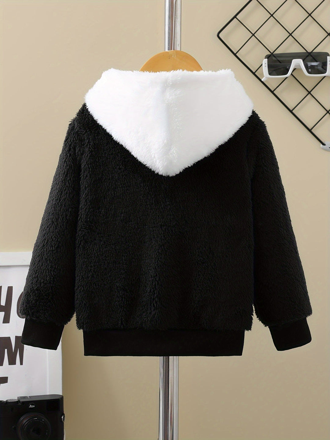 Stay Warm in Style – Zafie Fleece Zip Hoodie for Kids-White-3-4Y-State of Style