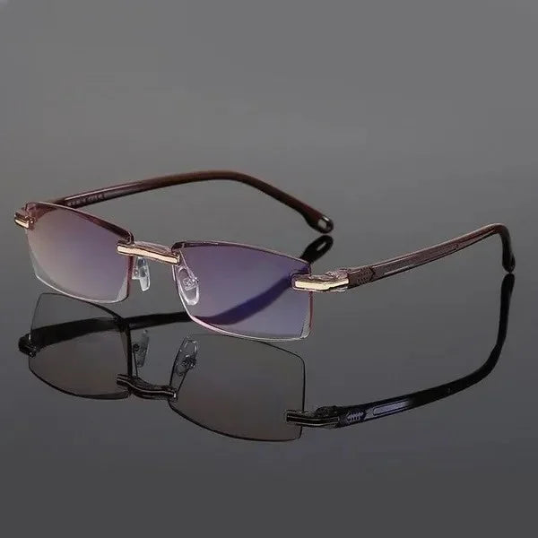 SteadySight Multifocal Reading Glasses (Buy 1, Get 1 Free)-Brown (2x)-+1.00-State of Style
