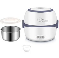 SteamMate Electric Lunchbox-White-State of Style