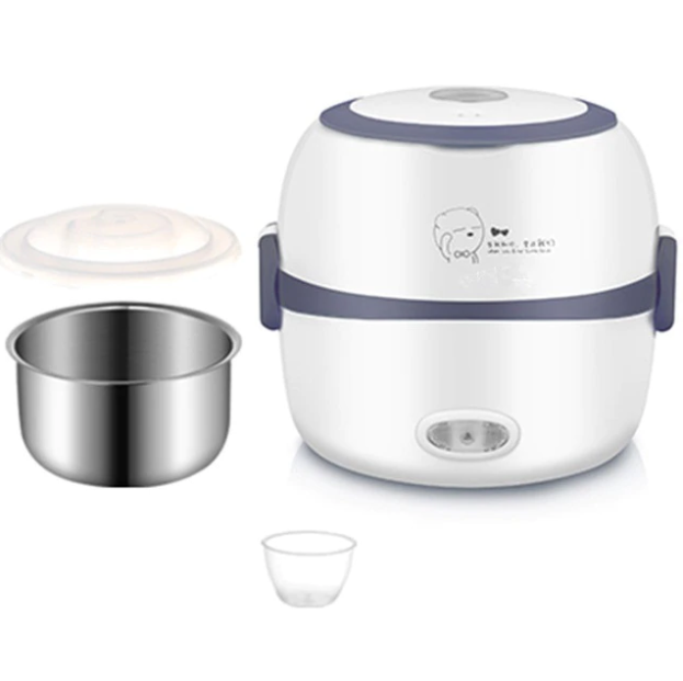 SteamMate Electric Lunchbox-White-State of Style