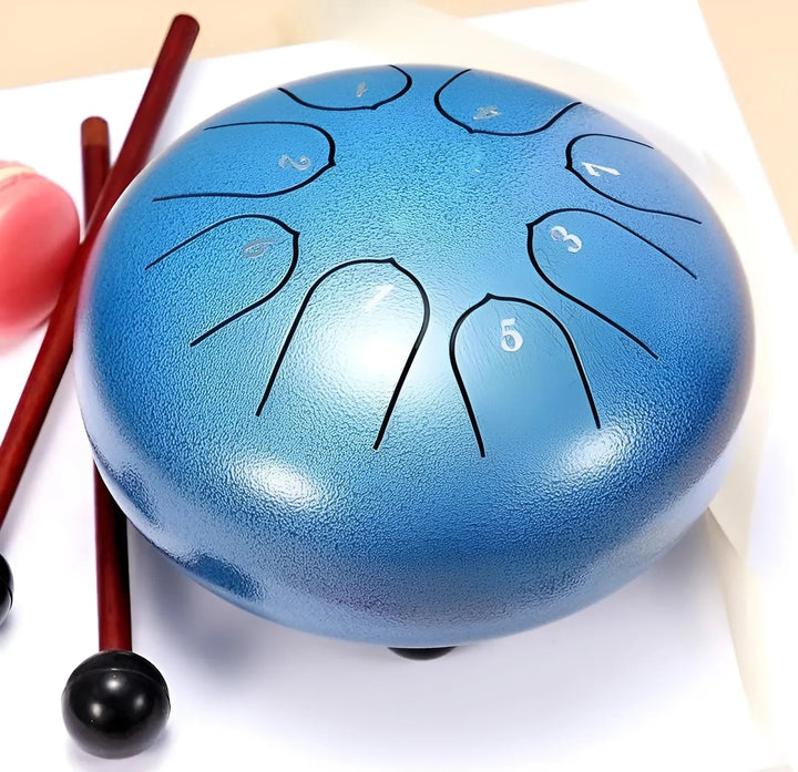Steel Tongue Drum - SerenityRain-Blue-State of Style