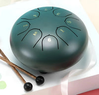 Steel Tongue Drum - SerenityRain-Dark Green-State of Style