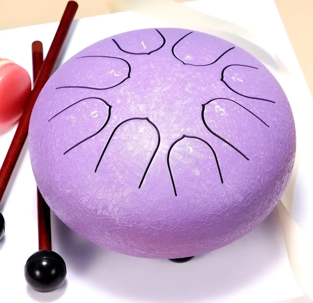 Steel Tongue Drum - SerenityRain-Purple-State of Style