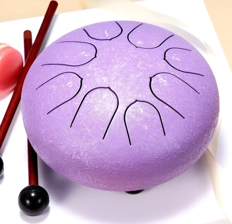 Steel Tongue Drum - SerenityRain-Purple-State of Style