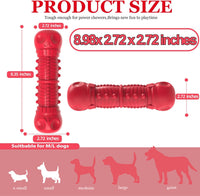Sterke Rubber Kauwspeeltje voor Honden-Rood-State of Style