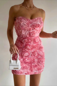 Strapless Trendy Dress - Valentina-S-State of Style