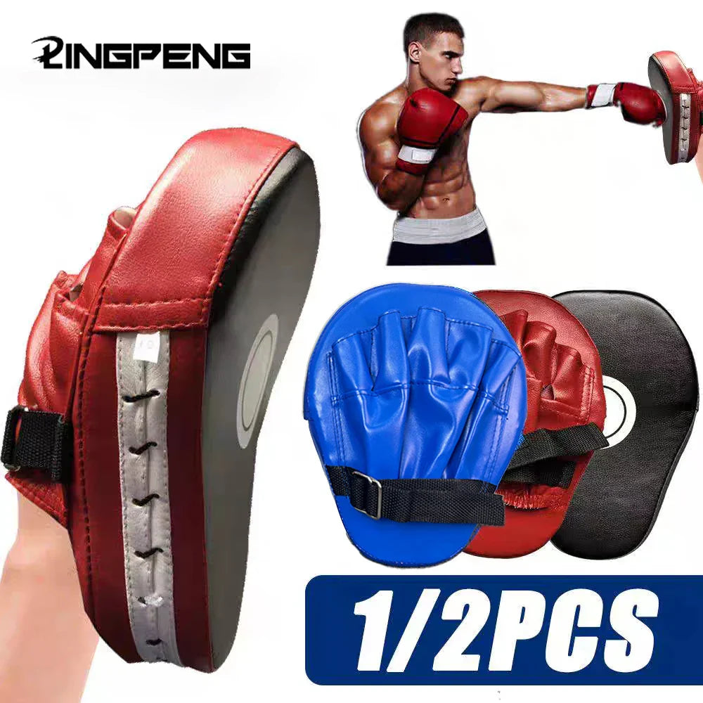 StrikeShield - Advanced Curved Boxing Pad-Red-State of Style