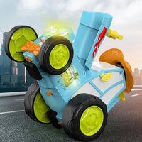 Stunt car with Light & Music – SpinRacer-Blue-State of Style