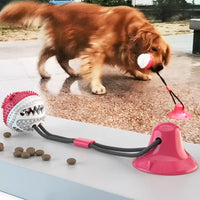 Sturdy Dog Tug Toy - PlayPaw-White + Pink-State of Style