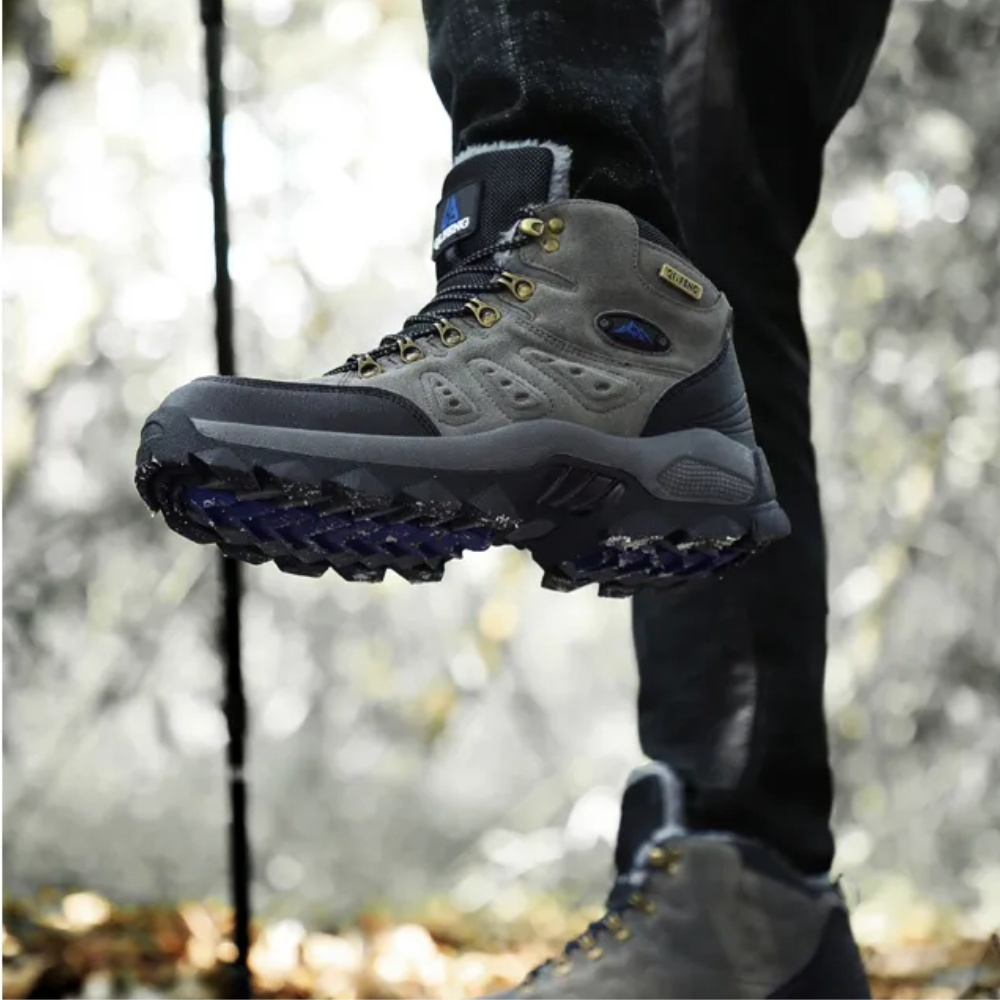 Sturdy Versatile Hiking Boots - Expedition Trek-Green-4-State of Style