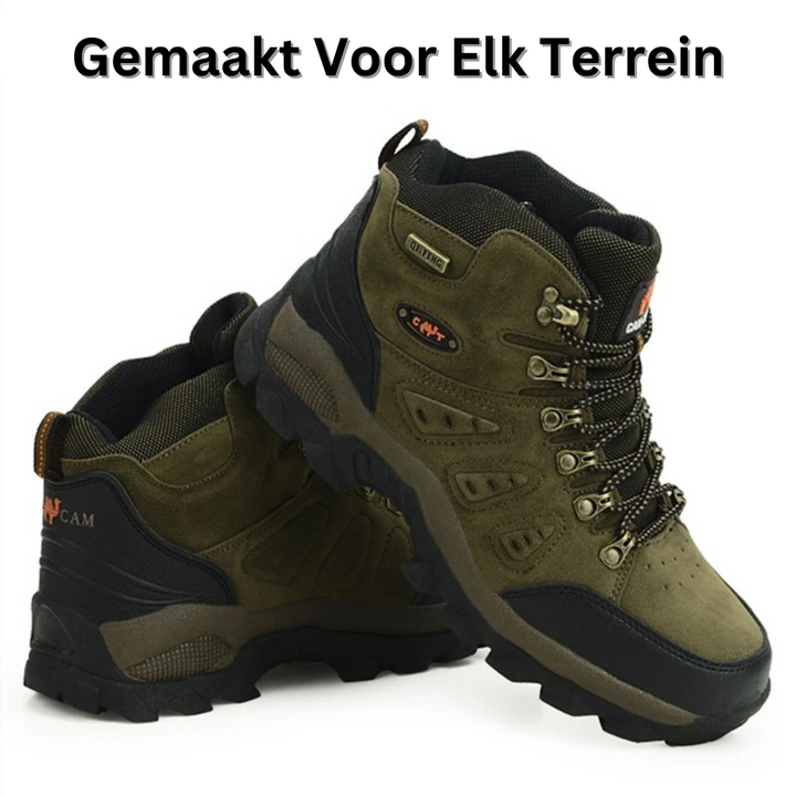 Sturdy Versatile Hiking Boots - Expedition Trek-Green-4-State of Style