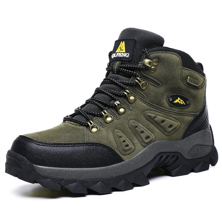 Sturdy Versatile Hiking Boots - Expedition Trek-Green-4-State of Style