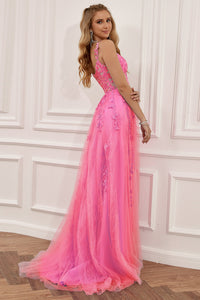 Stylish A-Line Ball Gown - Sophie-Navy Blue-4-State of Style