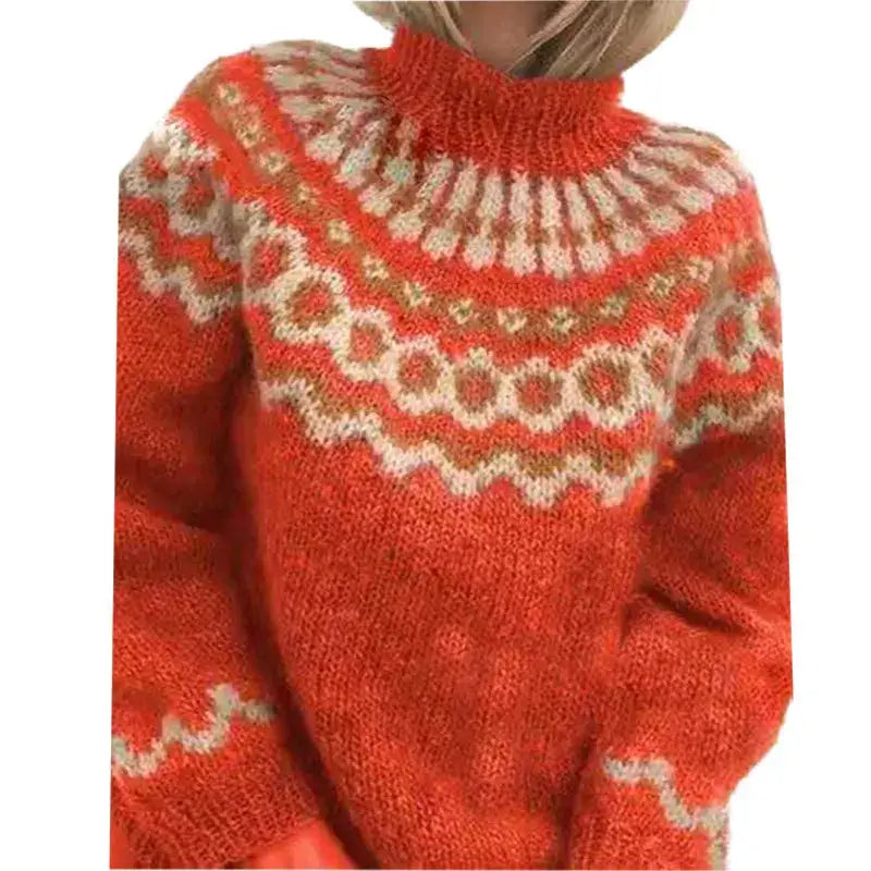 Stylish and Comfortable Jumper - Sofia-Red-S-State of Style