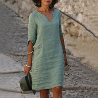 Stylish and Comfortable Margaraux Dress | Women's Fashion-Light Green-S-State of Style
