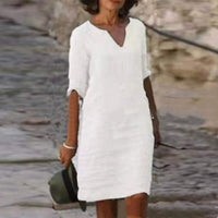 Stylish and Comfortable Margaraux Dress | Women's Fashion-White-S-State of Style