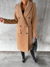 Stylish and Comfortable Women's Coat - Vivienne-Brown-S-State of Style