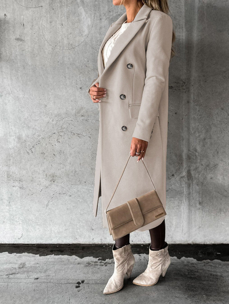 Stylish and Comfortable Women's Coat - Vivienne-Pink-S-State of Style
