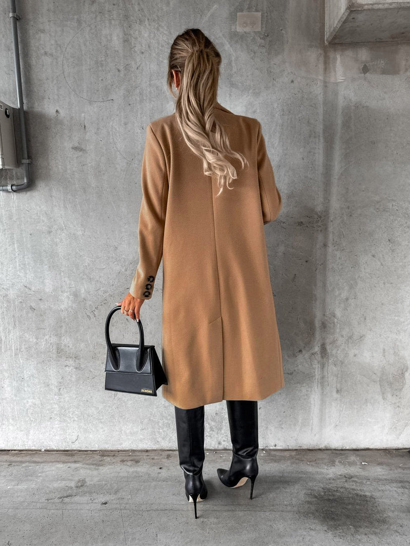 Stylish and Comfortable Women's Coat - Vivienne-Pink-S-State of Style