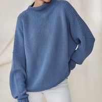 Stylish and Comfortable Women's Sweater - Lilac-Khaki-S-State of Style