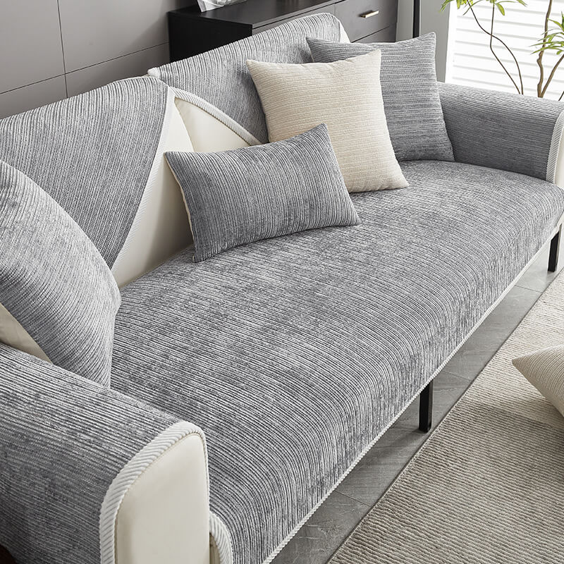 Stylish and Durable Anti-Scratch Sofa Cover - Bobby-Gray-70*70 cm-State of Style