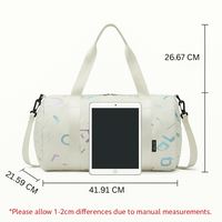 Stylish and Functional Sports Bag - ZenCarry-Beige-State of Style