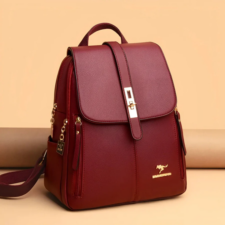 Stylish and High-Quality Ladies' Backpack - LuxeMate-Black-State of Style