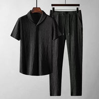 Stylish and Light Summer Set - LightBreeze-Black-S-State of Style