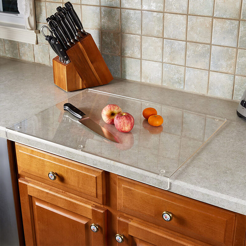 Stylish and Safe Non-Slip Cutting Board - GlassEdge-45 x 35 cm-State of Style