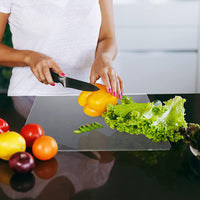 Stylish and Safe Non-Slip Cutting Board - GlassEdge-45 x 35 cm-State of Style
