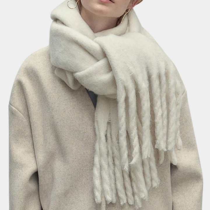 Stylish and Soft Women's Scarf - Elise-Beige-State of Style
