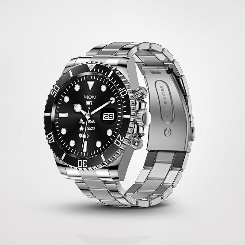 Stylish and Sophisticated Smartwatch - PowerFit-Black-State of Style