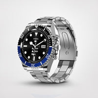 Stylish and Sophisticated Smartwatch - PowerFit-Black/Blue-State of Style