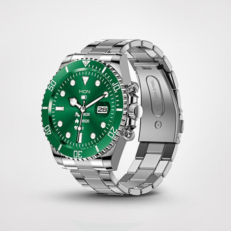 Stylish and Sophisticated Smartwatch - PowerFit-Green-State of Style